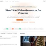 Wan 2.6 AI Video Generator